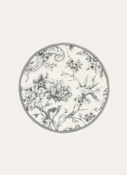 Discount Bouchara ASSIETTE À DESSERT EN GRÈS ADELAÏDE GRIS