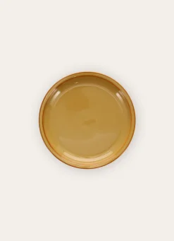 Discount Bouchara ASSIETTE À DESSERT EN GRÈS GALA OCRE