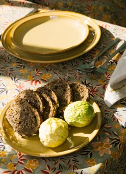 Discount Bouchara ASSIETTE À DESSERT EN GRÈS GALA OCRE
