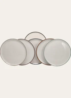 Online Bouchara ASSIETTE À DESSERT EN GRÈS MALO CARBONE