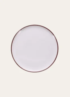 Online Bouchara ASSIETTE À DESSERT EN GRÈS MALO BORDEAUX