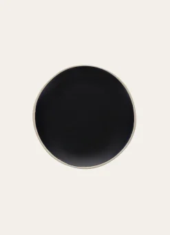 New Bouchara ASSIETTE À DESSERT EN GRÈS Noir