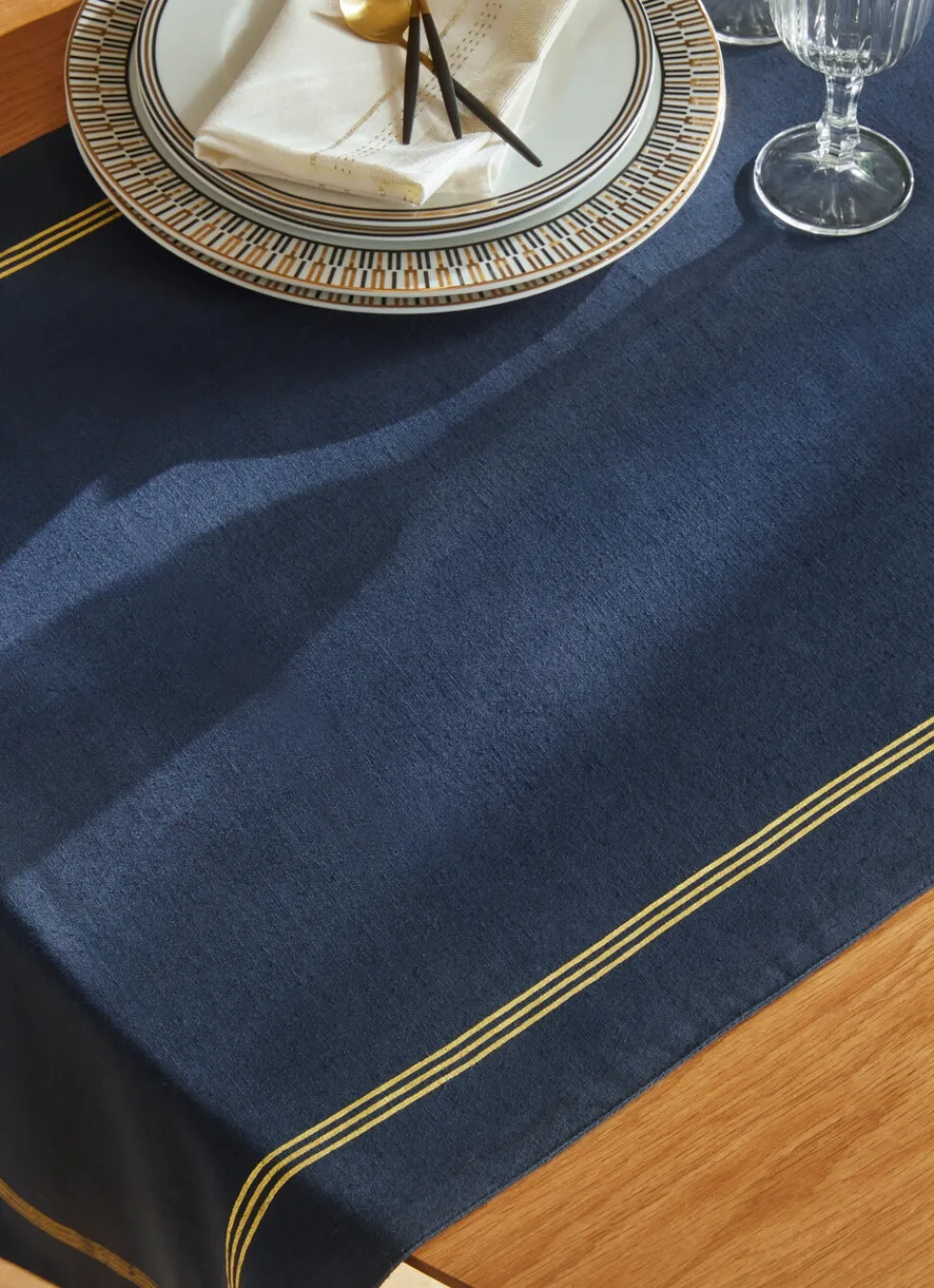 Hot Bouchara ASSIETTE À DESSERT EN PORCELAINE ART DÉCO NOIR/DORÉ