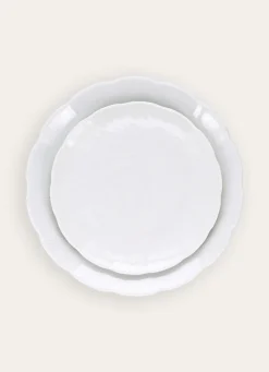 Discount Bouchara ASSIETTE À DESSERT EN PORCELAINE DE LIMOGES TAHITI BLANC