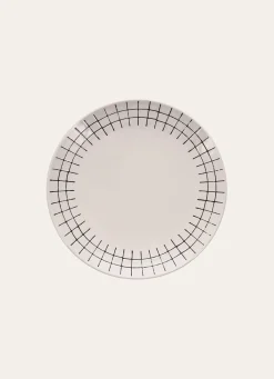 Bouchara ASSIETTE À DESSERT GEOM CRÈME