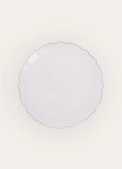 Outlet Bouchara ASSIETTE A DESSERT EN VERRE ÉCLATANTE TRANSPARENT