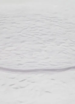 Outlet Bouchara ASSIETTE A DESSERT EN VERRE ÉCLATANTE TRANSPARENT