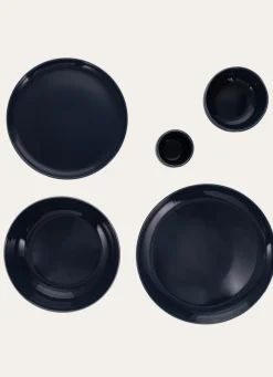 Discount Bouchara ASSIETTE CREUSE EN GRÈS MARINE