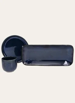 Clearance Bouchara ASSIETTE DESSERT CHICAGO Bleu MARINE