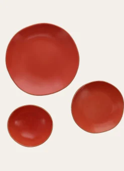 Clearance Bouchara ASSIETTE PLATE CORAIL