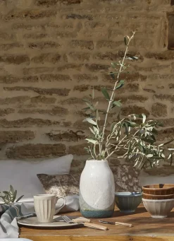 Outlet Bouchara ASSIETTE PLATE UNIE EN FAÏENCE BEIGE