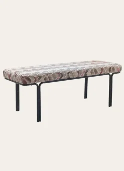 Sale Bouchara BANC TISSU JACQUARD MULTICOLORE