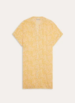 Hot Bouchara BLOUSE EN VISCOSE IMPRIMÉE JAUNE