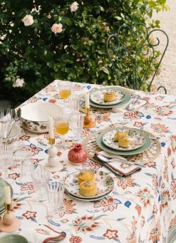 Bouchara BOL EN GRÈS FLEURI PERSE MULTICOLORE