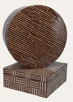 Outlet Bouchara BOÎTE BAMBOU NOISETTE