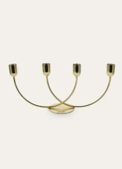 Best Bouchara BOUGEOIR 4 BRANCHES DORÉ