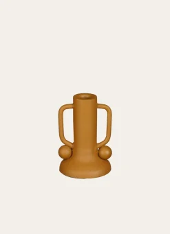 Hot Bouchara BOUGEOIR EN MÉTAL CAMEL