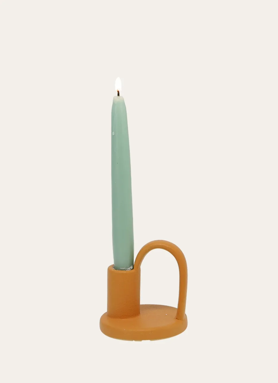 Discount Bouchara BOUGEOIR MOUCHETÉ AVEC ANSE ANTOINETTE TERRACOTA