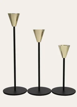 Bouchara BOUGEOIR MÉTAL Noir