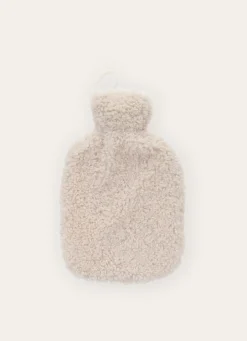 Hot Bouchara BOUILLOTTE EFFET FOURRURE MOUTON BLANC CASSÉ