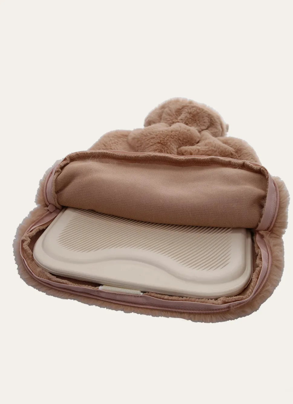 Outlet Bouchara BOUILLOTTE EFFET FOURRURE ROSE