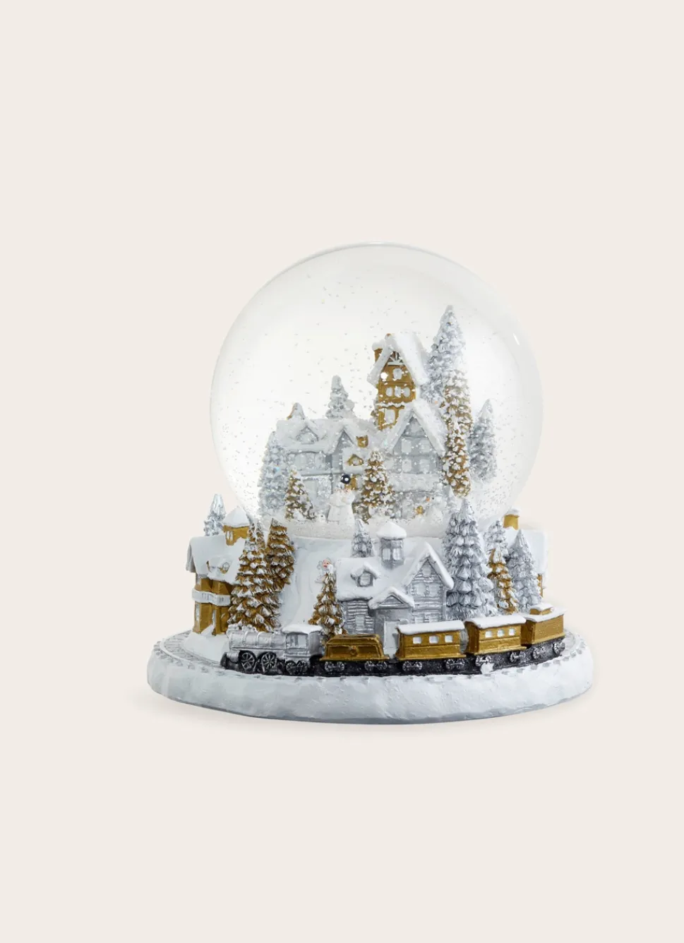 Outlet Bouchara BOULE À NEIGE MUSICALE - VILLAGE BLANC