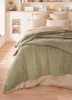 Outlet Bouchara BOUT DE LIT MATELASSÉ UNI vert