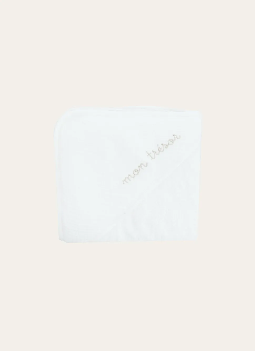 Sale Bouchara CAPE DE BAIN UNIE ECRU