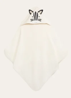 Clearance Bouchara CAPE DE BAIN ZEBRE BLANC