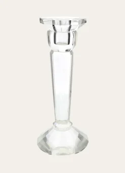 Sale Bouchara CHANDELIER EN VERRE EFFET CRISTAL TRANSPARENT