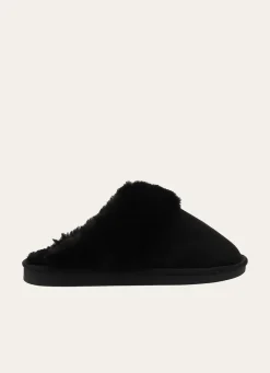 New Bouchara CHAUSSONS SUÉDINE VITTO Noir