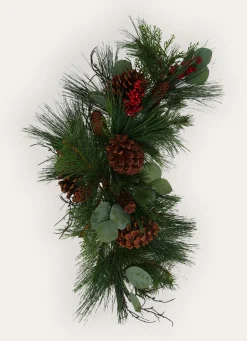 New Bouchara CHEMIN DE TABLE AVEC POMMES DE PIN MULTICOLORE