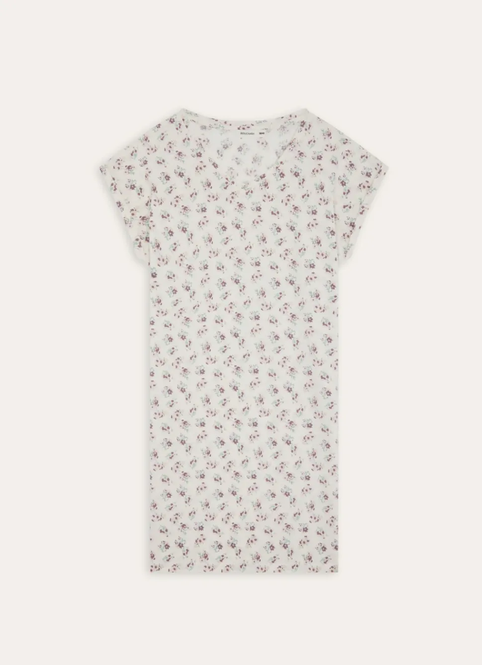 Hot Bouchara CHEMISE DE NUIT EN COTON IMPRIMÉ MULTICOLORE