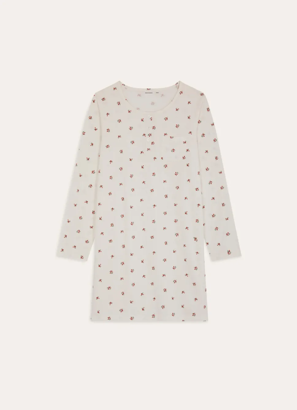 Discount Bouchara CHEMISE DE NUIT IMPRIMÉE CUTIE ECRU