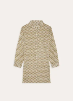 Sale Bouchara CHEMISE DE NUIT MANCHES LONGUES EN VOILE DE COTON ECRU