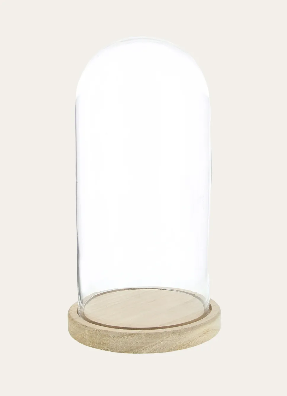 New Bouchara CLOCHE DÉCORATIVE EN VERRE NATUREL/TRANSPARENT