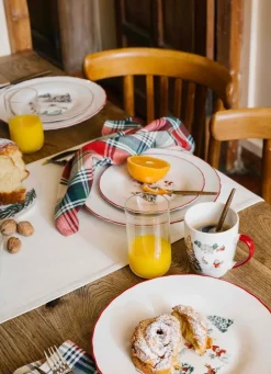 Discount Bouchara COFFRET 2 MUGS EN PORCELAINE WINTER ROUGE