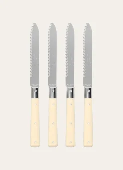 Online Bouchara COFFRET DE 4 COUTEAUX A STEACK CREME