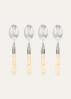 Sale Bouchara COFFRET DE 4 CUILLERES A CAFE CREME