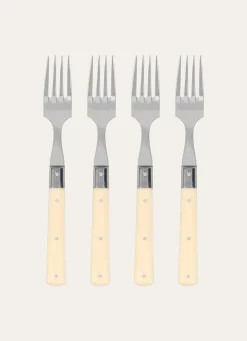 Online Bouchara COFFRET DE 4 FOURCHETTES CREME