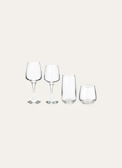 Online Bouchara COFFRET DE 6 VERRES A VIN TRAPEZE TRANSPARENT