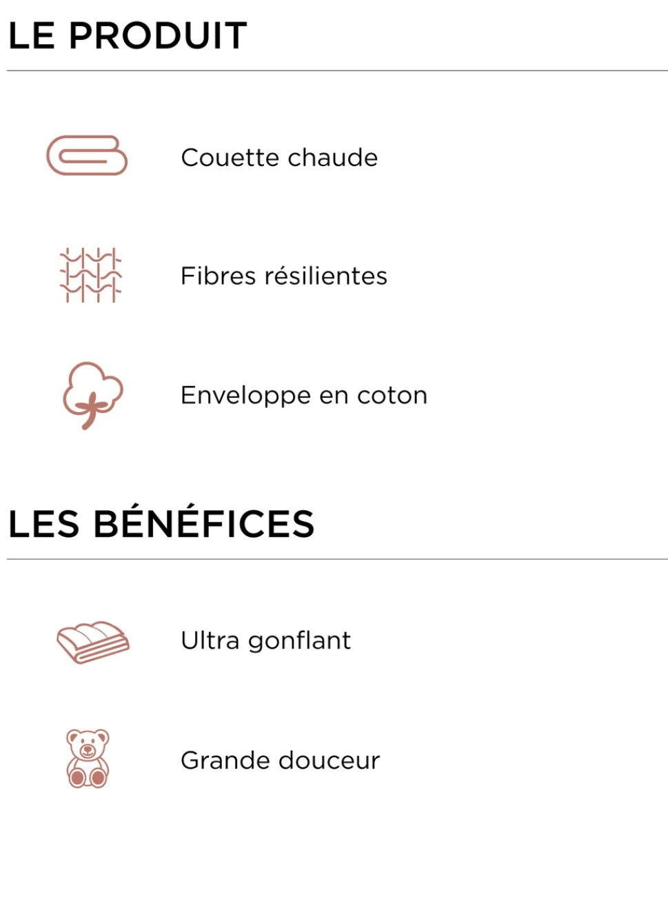 Clearance Bouchara COUETTE EN COTON ÉCO-ENVIRONNEMENT 400 GR - DODO ÉCRU