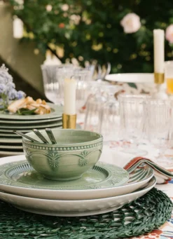 Best Bouchara COUPELLE EN GRÈS PEINTE À LA MAIN LEGEND vert