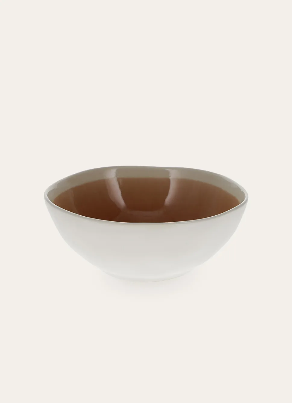 Bouchara COUPELLE EN GRÈS RÉACTIF MARRON