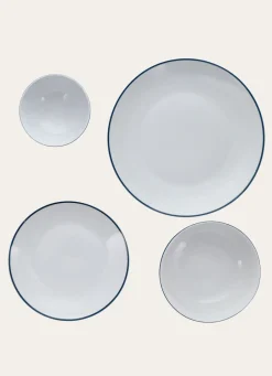 Best Bouchara COUPELLE RAYURE TRANSAT BLANC / MARINE