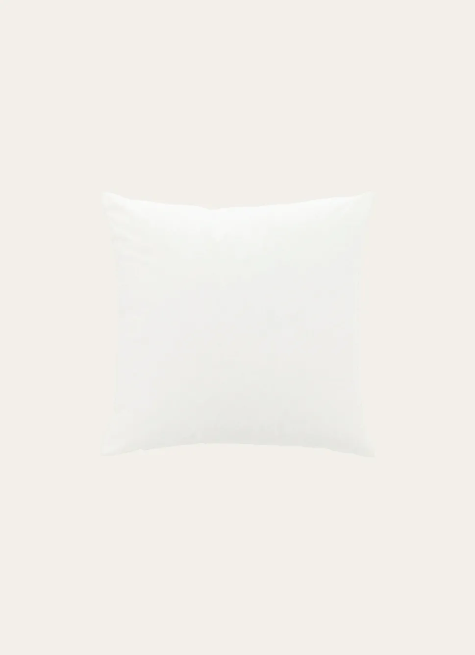 Discount Bouchara COUSSIN À RECOUVRIR TOUCHER DUVET BLANC