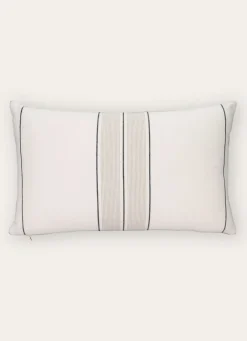 Sale Bouchara COUSSIN ÉCRU À RAYURES ECRU/BEIGE