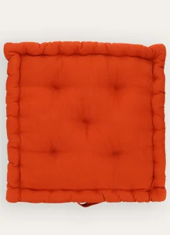 Bouchara COUSSIN DE SOL EN COTON TERRACOTTA