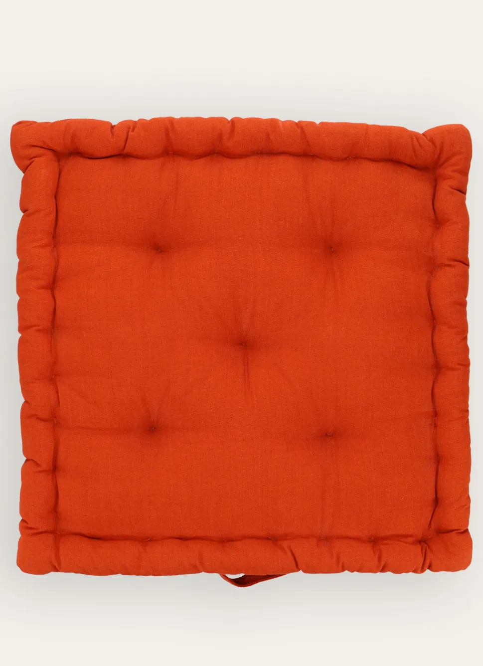 Bouchara COUSSIN DE SOL EN COTON TERRACOTTA