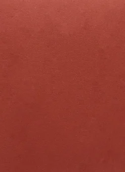 Clearance Bouchara COUSSIN EN COTON UNI AVEC POMPONS EN JUTE ROUILLE